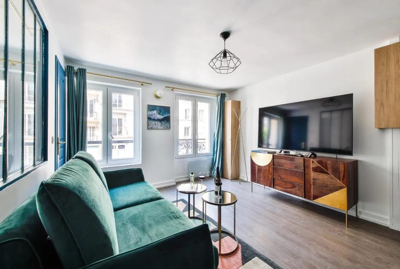 Hsh La Fayette-Gare Du Nord Appartement Cosy 4P-1Br Paříž